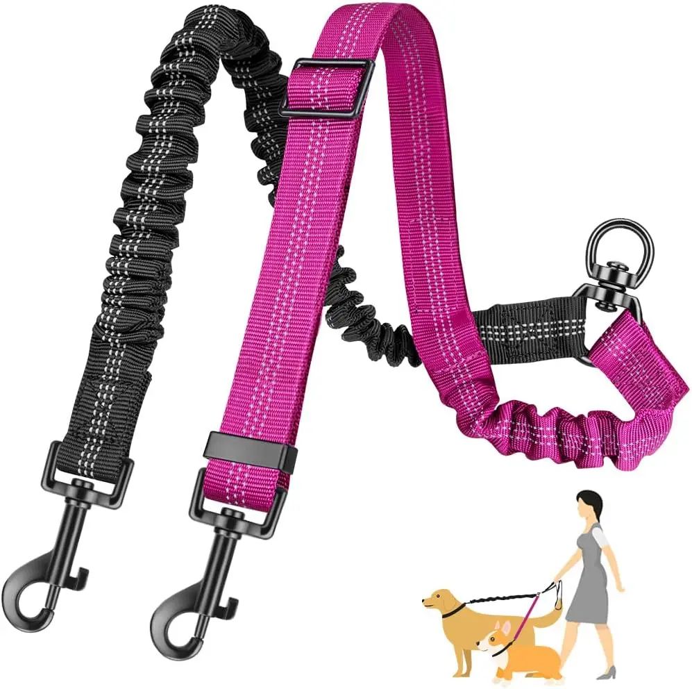 Laisse double pour chien | Duotrax
