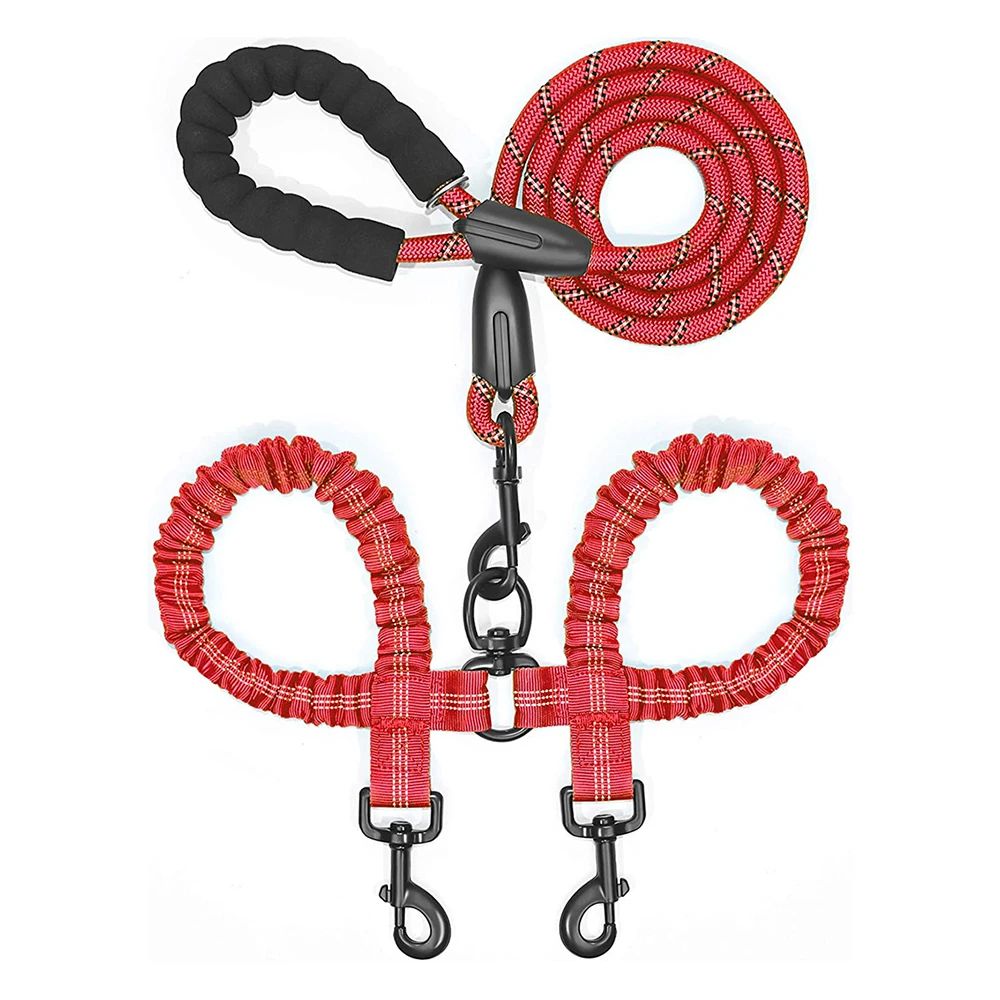 Laisse double pour chien | Pattedeux
