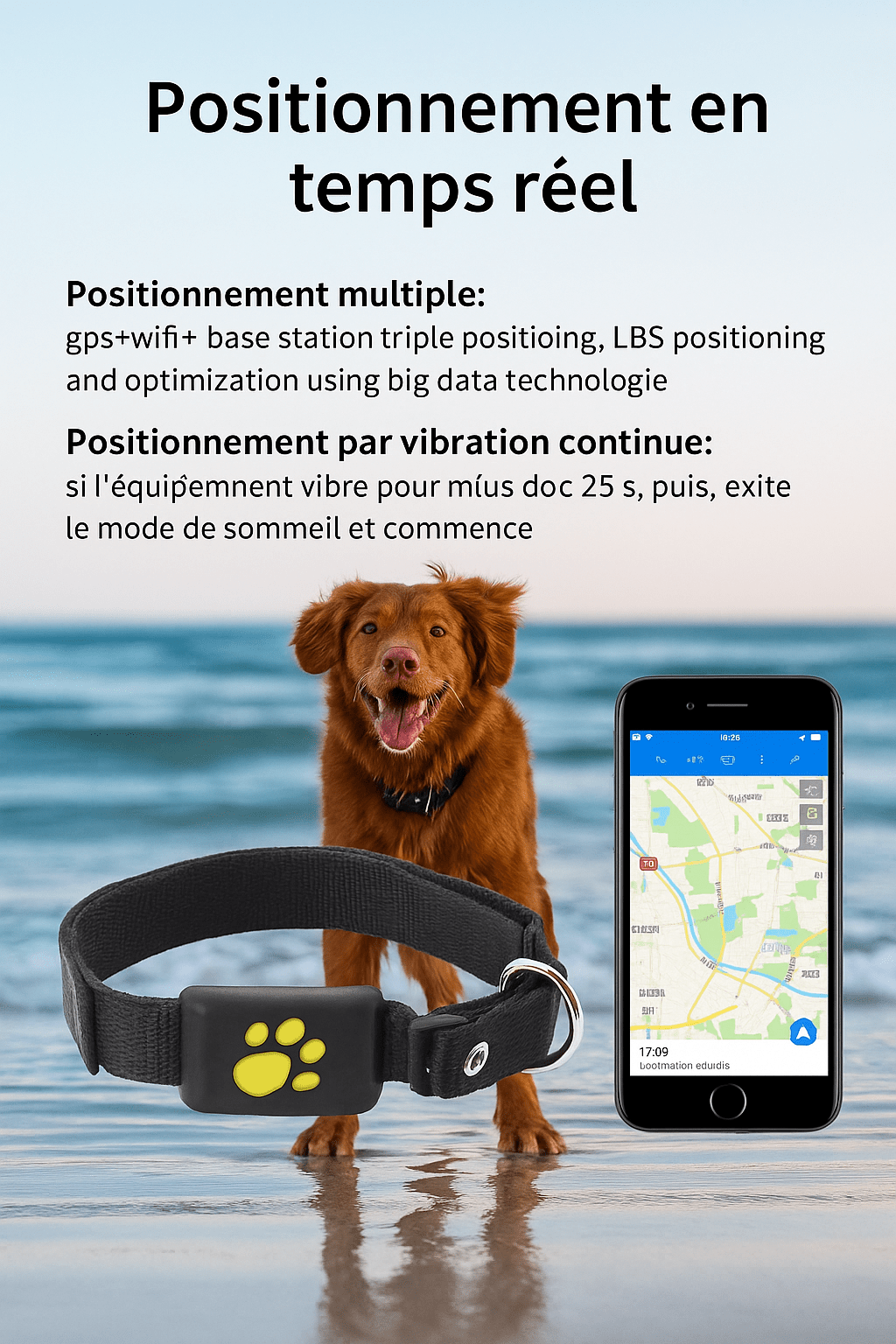 Collier gps chien | GPSChien - empire chien