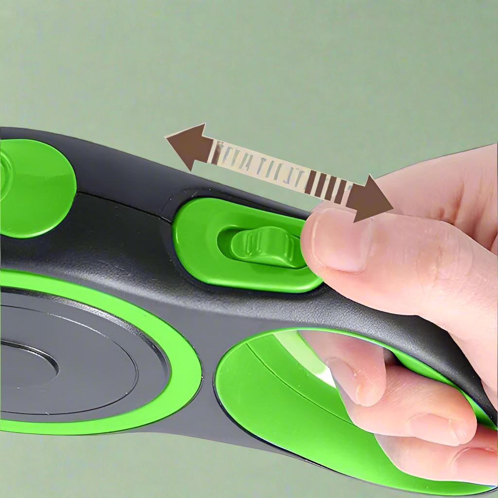 Laisse de chien - MaxLeash™ - Vert - empire chien