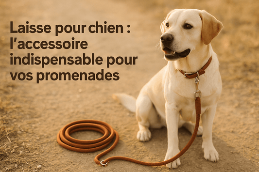 Laisse pour chien : les modèles pratiques et stylés pour des promenades réussies - empire chien
