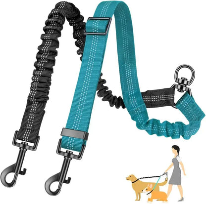 Laisse double pour chien | Duotrax