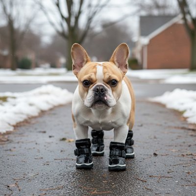 bottes pour chien marche neaige chaud