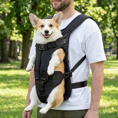 chien bien installer Sac de transport pour Chien