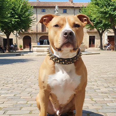 collier chien sur mesure force