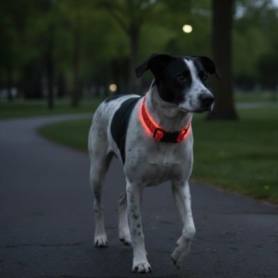 Collier lumineux pour Chien | Éclachien - empire chien