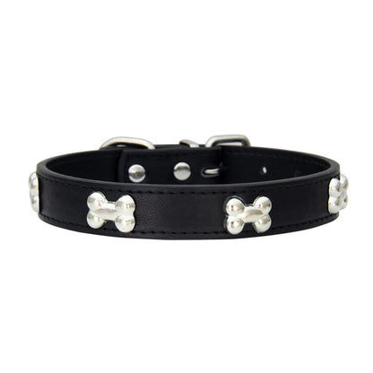 collier pour chien noir