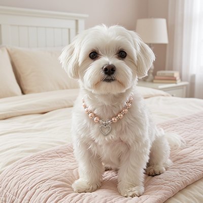 Collier pour chiot | PerleChic - empire chien