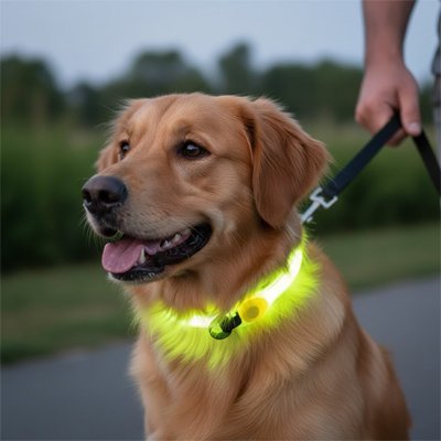 Colliers lumineux pour Chiens | VisioSafe - empire chien
