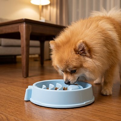 Gamelle anti glouton chien | SécuRepas - empire chien