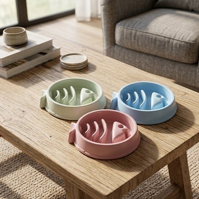 Gamelle anti glouton chien | SécuRepas - empire chien