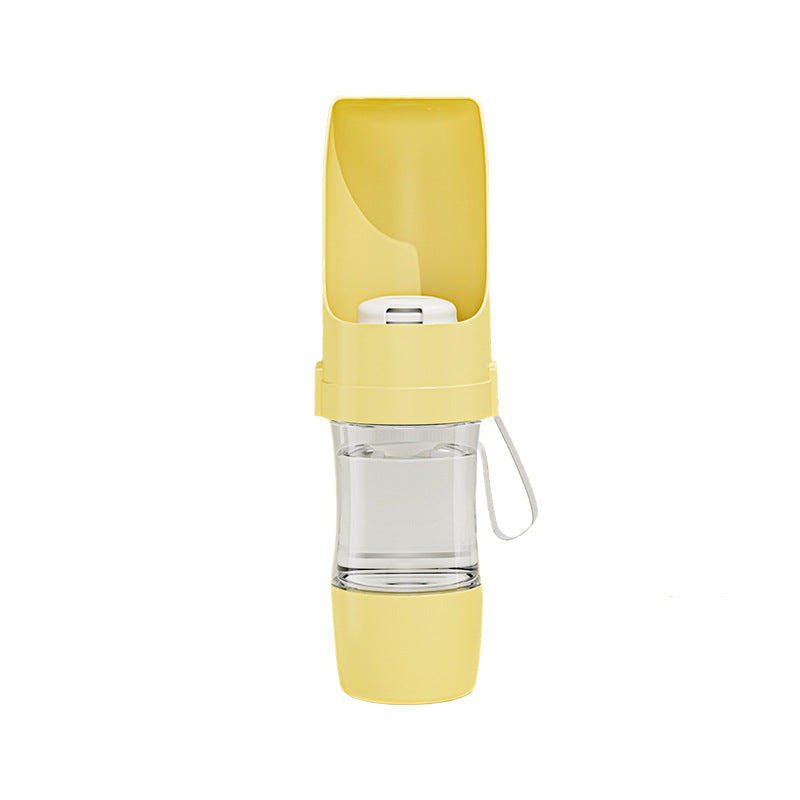 gourde pour chien jaune