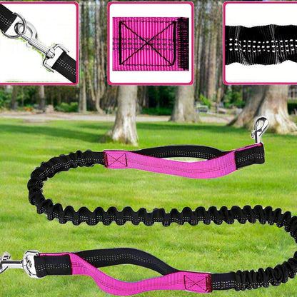 HandFreeDogLeash™ - Rose - empire chien