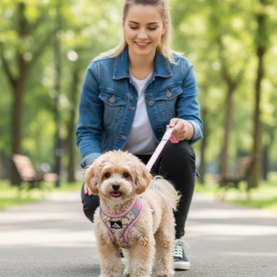 Harnais pour petit chien | FleursHarn - empire chien