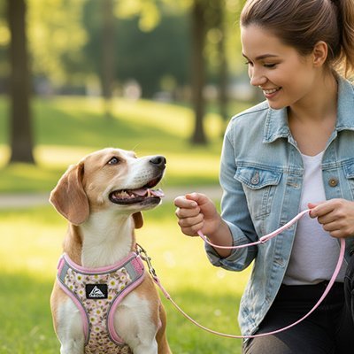 Harnais pour petit chien | FleursHarn - empire chien
