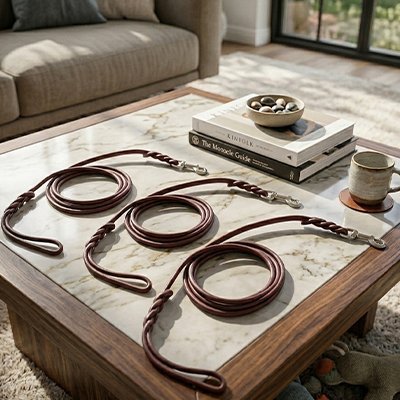 Laisse chien | LaisseCuir - empire chien