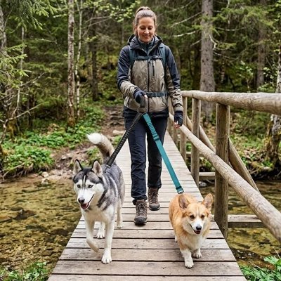 Laisse double pour Chien | DuoLaisse -Confort - empire chien