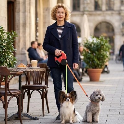 Laisse double pour Chien | LaisseSmart - empire chien
