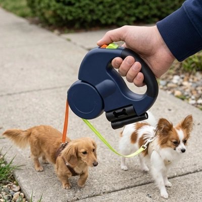 Laisse double pour Chien | LaisseSmart - empire chien