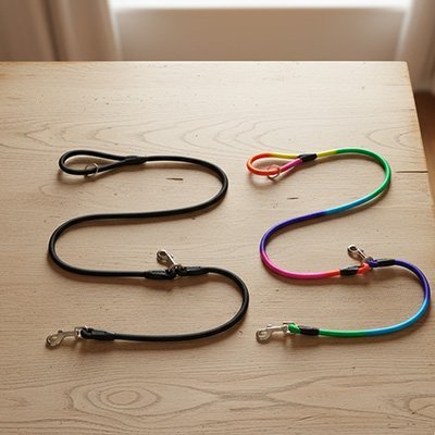 Laisse pour chien couleurs 